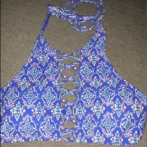 Hollister swim top